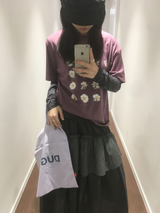 YWD フラワーTシャツ (3color)