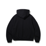 Flag My Way Crop Hoodie (Black)