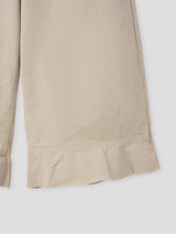 FRILL CAPRI PANTS (3C)