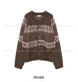 Meritz Wool Argyle Cardigan