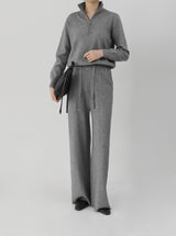 Modern Collar Knit Set-up