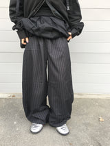 Paul Stripe Banding Slacks (2c)