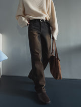 Nut Washed Bootcut Denim