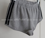 BREEZE fleece track shorts