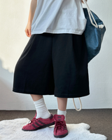 BIG OVER FIT CARPENTER BERMUDA 🩶🖤2COLOR🖤3SIZE🖤