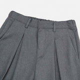 Benza Deep Pintuck Wide Slacks
