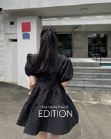 【MADE】Puff mini dress