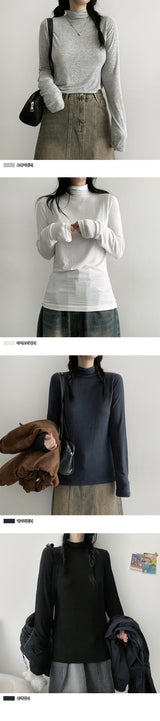 Binge a half turtleneck T-shirt