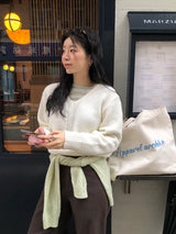 [MADE] FIFTY WOOL V-NECK KNIT