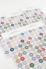 Seal sticker - Mood tone arrow (10mm)