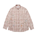 26SS CHECK PAINT SHIRT