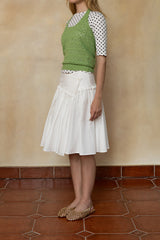 Audrey midi skirt_ivory