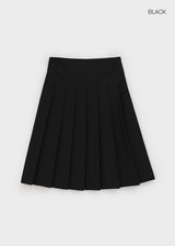 [MADE] Pretzel Pleated Midi Skirt