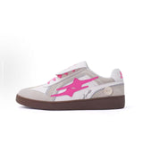 KILLWINNER Pink ジャーマントレーニングシューズ,レトロ アンド スタイリッシュ シューズ,ユニセックススタイル