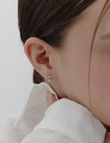 26SS★ Precise Silver (W) One-Touch Earrings S
