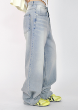 (UNISEX)soft denim pants