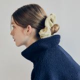 CORDUROY SCRUNCHIE (MUSTARD)