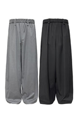 Striped Pleated Waist Pants