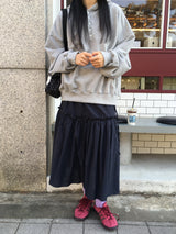 Soft Check Skirt