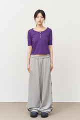 (W) Alder Button Top