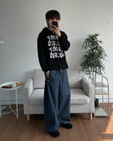 Side Snap Denim Pants