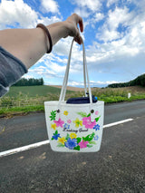 Summer Floral Tote Bag