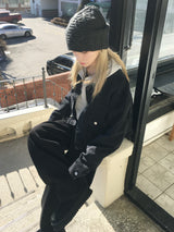Labo High Neck Hooded Zip-Up (7c)