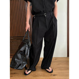 [SET UP가능] Summer belt slacks(4color)