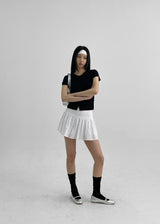 [MADE] Florin Flare Mini Skirt Pants