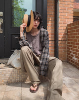 Sense Summer Banding Wide Slacks