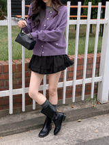 Pretty Lace Mini Skirt Pants (2color)