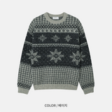 ハーバーノルディッククルーネックニット (4 Colors)
