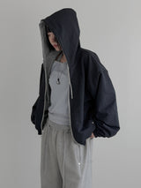 (Unisex) Duty Reversible Nylon Hood Zip-Up