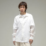 GS007 Smile Nylon Shirt (WHITE)