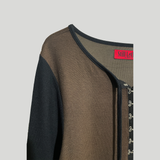 HOOK N EYE CROP CARDIGAN