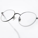 Knouun Round titanium glasses CODE. 103. D Black