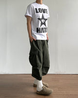 ラスプリント半袖Tシャツ