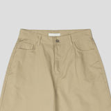 Gun Dart Curved Cotton Pants