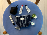 ダメージデニムポーチ (POP-UP POUCH)