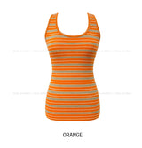 Fruity Stripe Halter Sleeveless