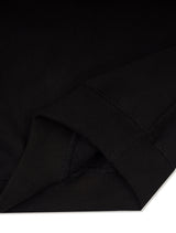 [起毛]UNISEX Rugby Team Jersey Heavy Terry V-Neck Sweatshirt Black (FCE4TS653K)