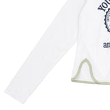 ANOTHER POINT リンガー ロングスリーブ Tシャツ（レディース）_SYF1TS51WT