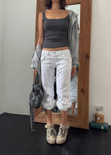 2WAY CAPRI BOOTS CUT PANTS