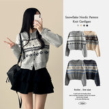 Decca Snow Nordic Knit Cardigan