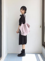 フリンジボタンラップスカート