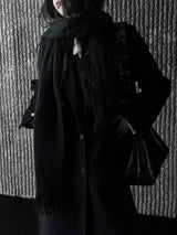handmade long vest coat