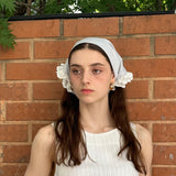 Blue Grey ST Hair Scarf