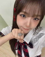 [YENA] Silver vintage ribbon ring