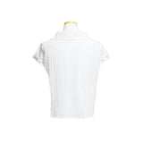 (2color) Natsu Frill Wrinkle Jacket