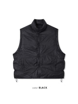 ダックダウンオーバーサイズパデッドベスト  (3 Colors)